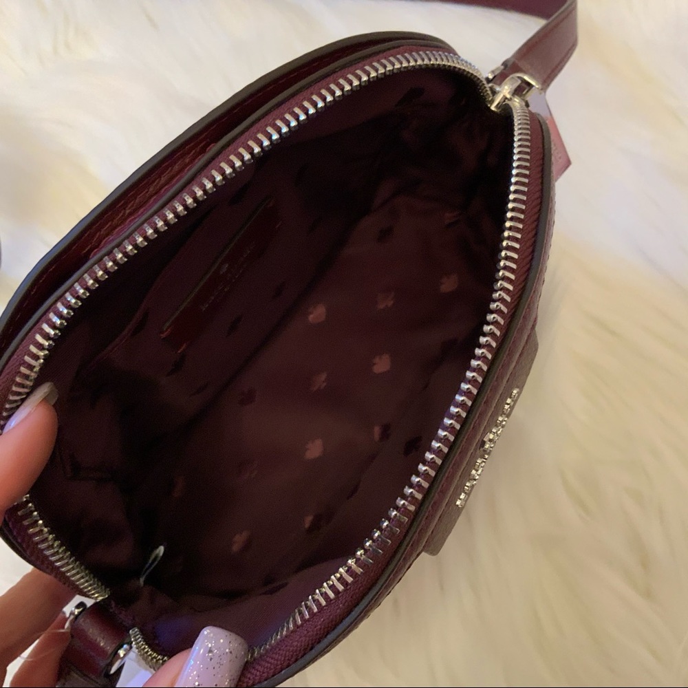 Kate Spade Sylvia Geo Birds Dome Crossbody Bag NWT - Picture 13 of 14